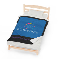 Posivibes Velveteen Plush Blanket