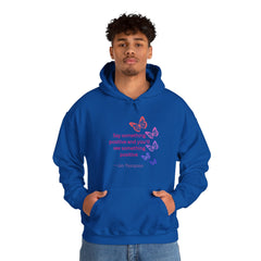 Unisex Heavy Blend™ Hooded Sweatshirt- Talk Positive