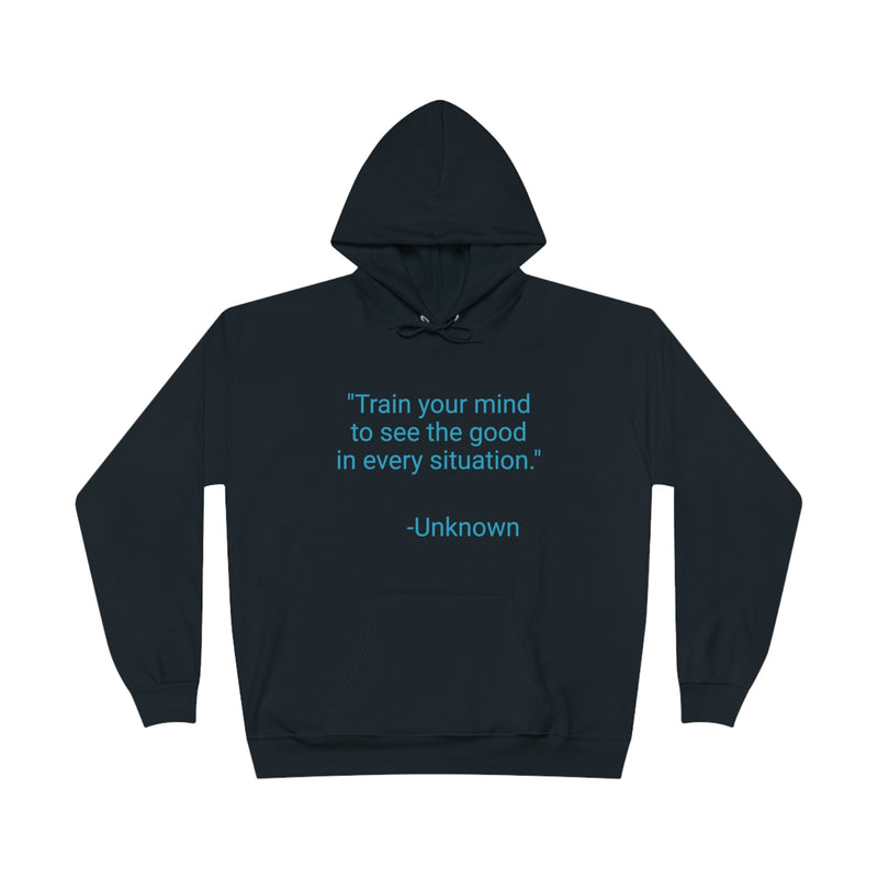 Unisex EcoSmart® Pullover Hoodie Sweatshirt- Mind Train