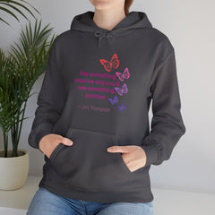 Unisex Heavy Blend™ Hooded Sweatshirt- Talk Positive