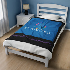 Posivibes Velveteen Plush Blanket