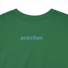 Unisex Heavy Cotton Tee - Stay Positive