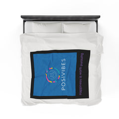 Posivibes Velveteen Plush Blanket