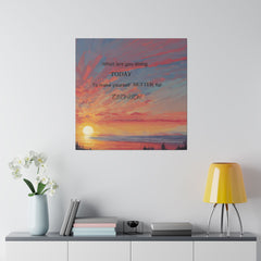 Matte Canvas, Stretched, 0.75"