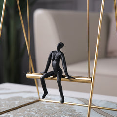 Metal resin household crafts