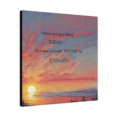 Matte Canvas, Stretched, 0.75"