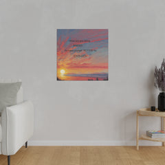 Matte Canvas, Stretched, 0.75"
