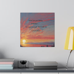 Matte Canvas, Stretched, 0.75"
