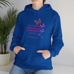 Unisex Heavy Blend™ Hooded Sweatshirt- Talk Positive