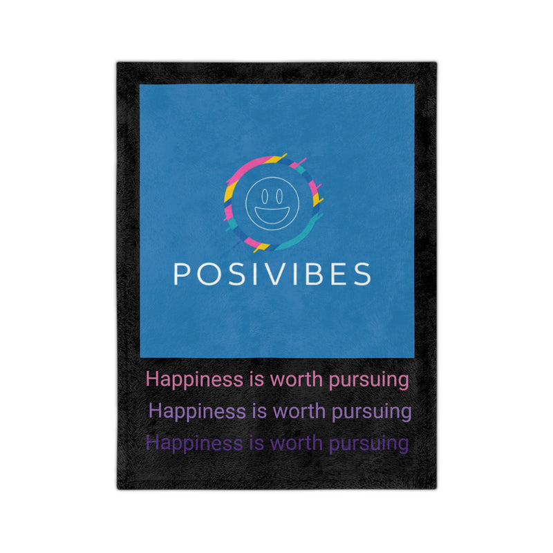 Posivibes Velveteen Minky Blanket