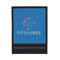 Posivibes Velveteen Plush Blanket