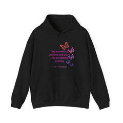 Unisex Heavy Blend™ Hooded Sweatshirt- Talk Positive