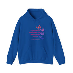 Unisex Heavy Blend™ Hooded Sweatshirt- Talk Positive