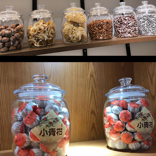 Clear Storage Jar For Dry Goods Snacks