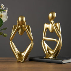 Abstract figure crafts ornaments
