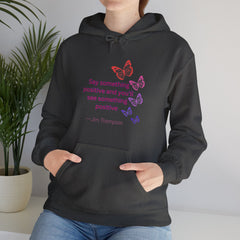 Unisex Heavy Blend™ Hooded Sweatshirt- Talk Positive