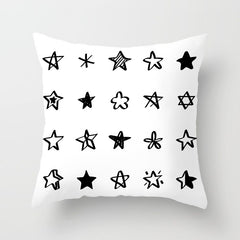 Modern Geometric Abstract Automobile Household Goods Sofa Pillow Cover