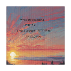 Matte Canvas, Stretched, 0.75"