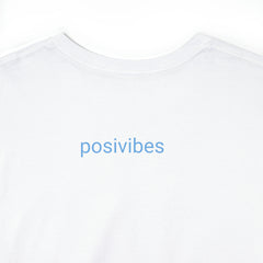 Unisex Heavy Cotton Tee - Stay Positive