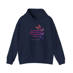 Unisex Heavy Blend™ Hooded Sweatshirt- Talk Positive