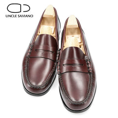 Uncle Saviano Loafers Fashion Style Man Shoe Original Party Designer High Quality Genuine Leather Casual Business Shoes for Men