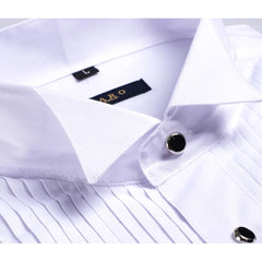 2023 DR  DARO UOMO Mens  shirts  white tuxedo shirt  party wedding shirt  883-white