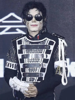 Punk MJ Michael Jackson Germany Military Cool Gaorgeous Teaser Jacket Outerwear for Collection Halloween costume Gift