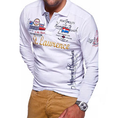 Zogaa Brand Clothing New Men Polo Shirt Men Casual Slim Fit Male Polo Shirt Long Sleeve Breathable Polo Shirt Man New Tops Tees