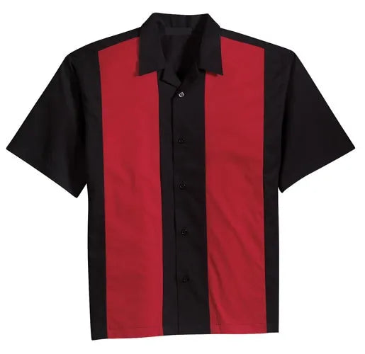 Candow Look Online Western American Mens Cotton Black Red Blue Cowboy Hip Hop Designer Vintage Party Club Rockabilly Shirt