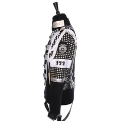 Punk MJ Michael Jackson Germany Military Cool Gaorgeous Teaser Jacket Outerwear for Collection Halloween costume Gift