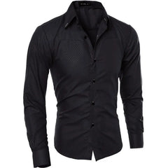Fashion Men Shirt 2023 New Boutique Obscure Plaid Shirts Casual Mens Social Brand Long Sleeve Shirt Camisa Masculina M-5XL