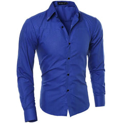 Fashion Men Shirt 2023 New Boutique Obscure Plaid Shirts Casual Mens Social Brand Long Sleeve Shirt Camisa Masculina M-5XL