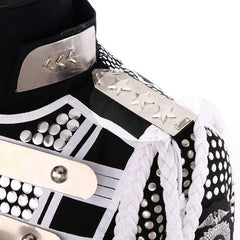 Punk MJ Michael Jackson Germany Military Cool Gaorgeous Teaser Jacket Outerwear for Collection Halloween costume Gift