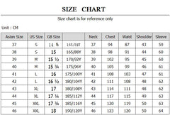 New Style Men's Dress Shirts Long Sleeve Cotton Patterns Plaid Shirt Slim Fit Camisa Masculina Men Clothes Size 37-45 46