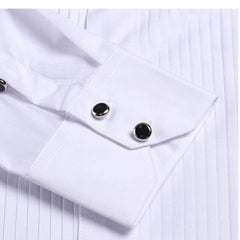 2023 DR  DARO UOMO Mens  shirts  white tuxedo shirt  party wedding shirt  883-white