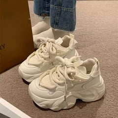 Women's Sneakers Platform Shoes Casual Chunky Vulcanize Sports Korean Fashion Footwear Tennis Female Skateboard