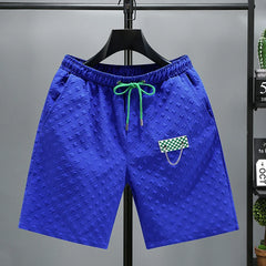 Size 5XL 6XL 7XL 2023 New Fashion Plaid Shorts Men Comfortable Clothes Elastic Waist Clothing Male Breathable Short Trousers
