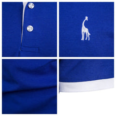 Men Slim Casual Shirt Embroidery Cotton Polo Shirts For Men Short Sleeve Social Polo T Shirt Man Fashion Top Tees Male Clothing