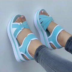 Summer New Women sandals Open Toe Fashion Heels Comfortable Platform Womens Wedge Footwear Fashion Lightweight Women's sandalias