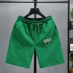 Size 5XL 6XL 7XL 2023 New Fashion Plaid Shorts Men Comfortable Clothes Elastic Waist Clothing Male Breathable Short Trousers