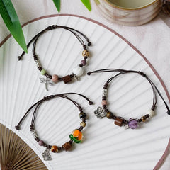 Artisanal Ceramic Bracelet Decorative Hand Jewelry for Children Girl Boys 40GB