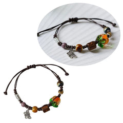 Artisanal Ceramic Bracelet Decorative Hand Jewelry for Children Girl Boys