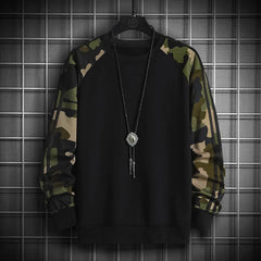 Sports Sweater Men'S Spring And Autumn Round Neck  Loose Casual Wear Male Fashion Trend Youth Sweater Sweatshirt Pullover