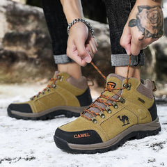 High Quality Camel Hiking boots Men Autumn Winter Sports Shoes Non-Slip Hiking Shoes Men's Shoes Outdoor Sports Shoes