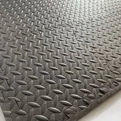12PCS 30*30cm Sports Protection Gym Mat EVA Leaf Grain Floor Mats Yoga Fitness Non-Slip Splicing Rugs Thicken Shock Room Workout