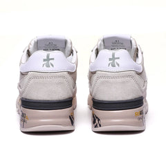 PREMIATA Men's American Retro Light Luxury Stitched Mesh Breathable Jogging Shoes Fashion Versatile Light Casual Sports Shoes
