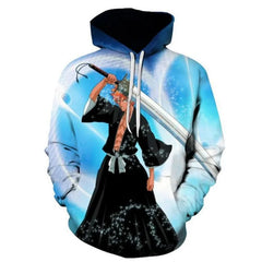 2023 Autumn Anime style hat bleached 3d printed hoodie Male/female casual street wear pullover Hip Hop hoodie trend fashion top