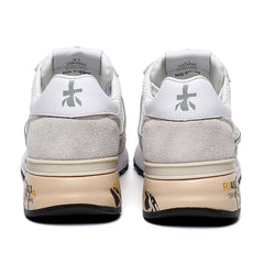 PREMIATA Men's Retro Light Luxury Mesh Perforated Breathable Jogging Shoes Fashion Trend Versatile Light Casual Sports Shoes