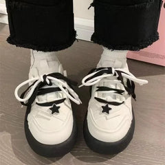Sneakers for Women Skateboard Vulcanize Kawaii Sports Shoes Platform Casual Cute Korean Fashion Footwear Spring Summer