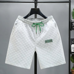 Size 5XL 6XL 7XL 2023 New Fashion Plaid Shorts Men Comfortable Clothes Elastic Waist Clothing Male Breathable Short Trousers